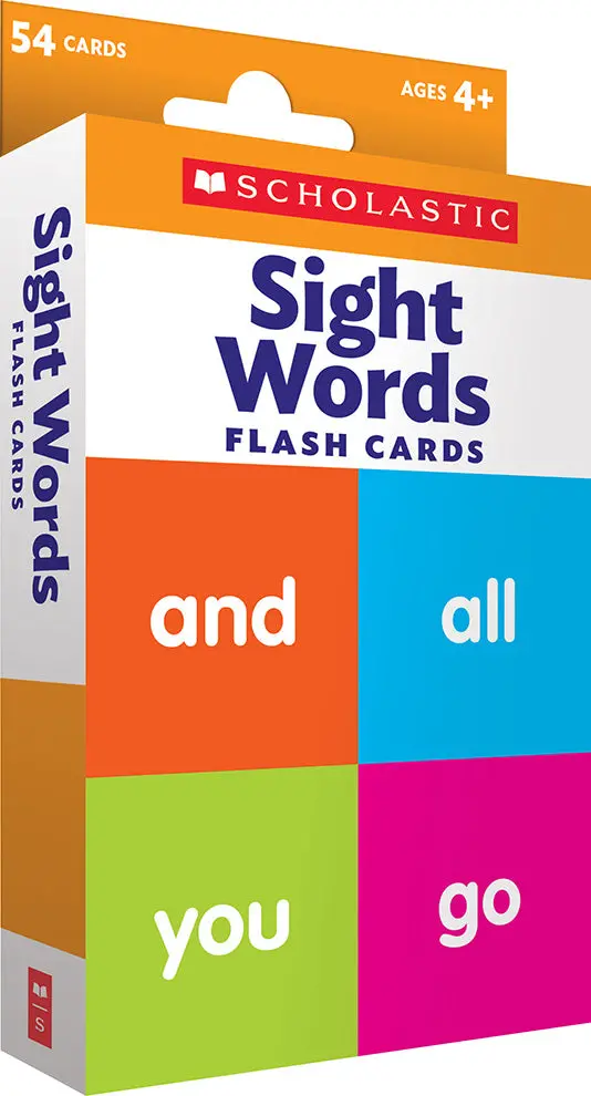 Educational Flash Cards - Sight Words Mastery Set - Colorful Learning Tool For Kids 1