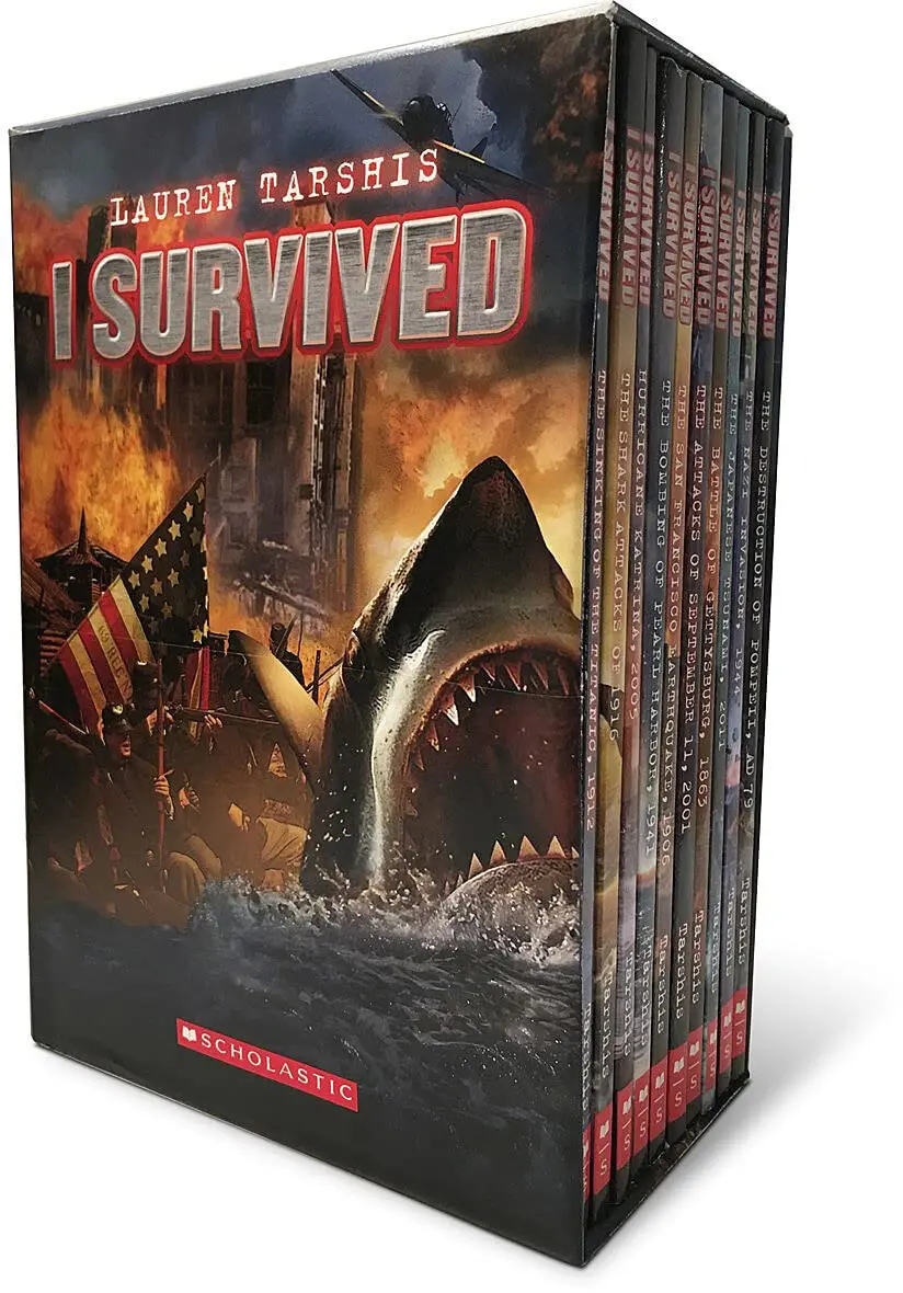 I Survived Series 10-Book Thriller Set By Lauren Tarshis 1