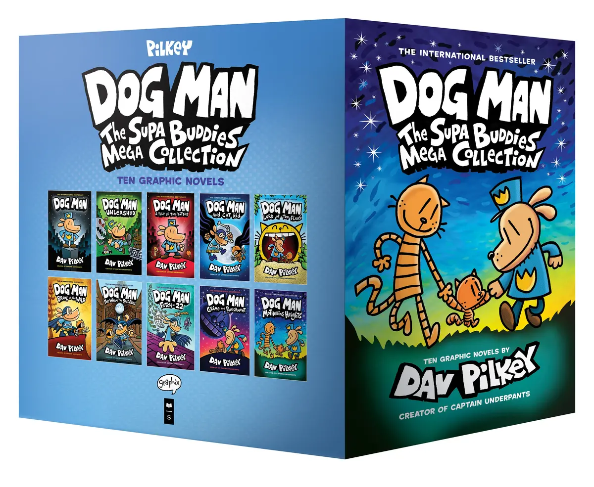 Dog Man: The Supa Buddies Mega Collection - 10 Book Set 1