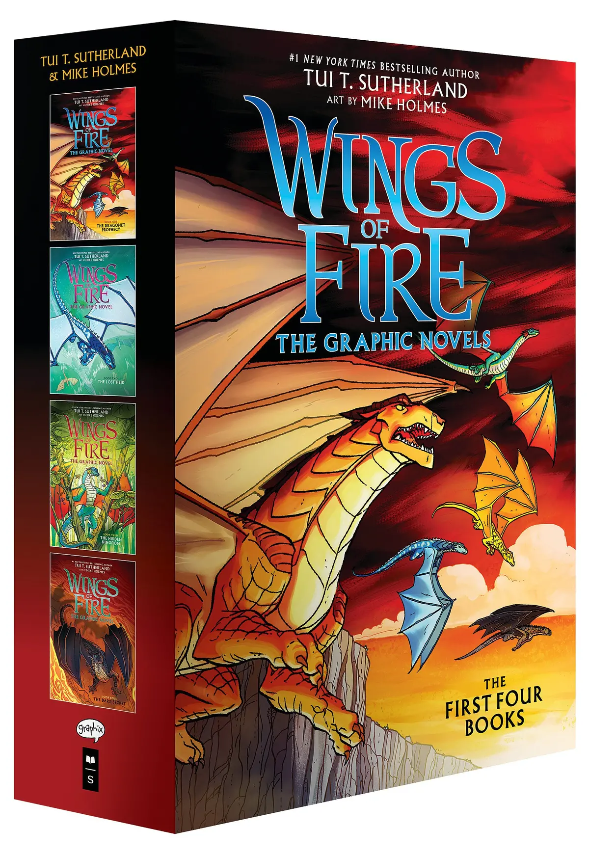 Wings Of Fire Graphic Novel Box Set (Books 1-4) - Paperback Collection 1