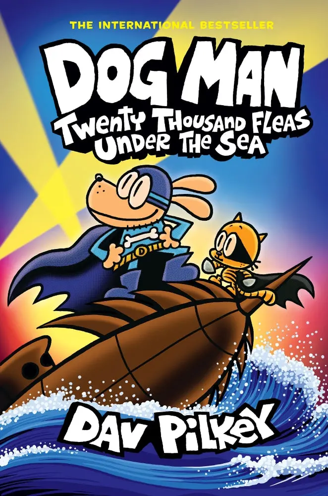 Dog Man: Twenty Thousand Fleas Under The Sea - Grade Level 2-4 1
