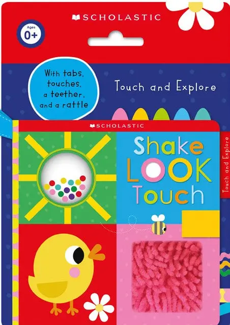 Scholastic Shake Look Touch Interactive Cloth Book 1