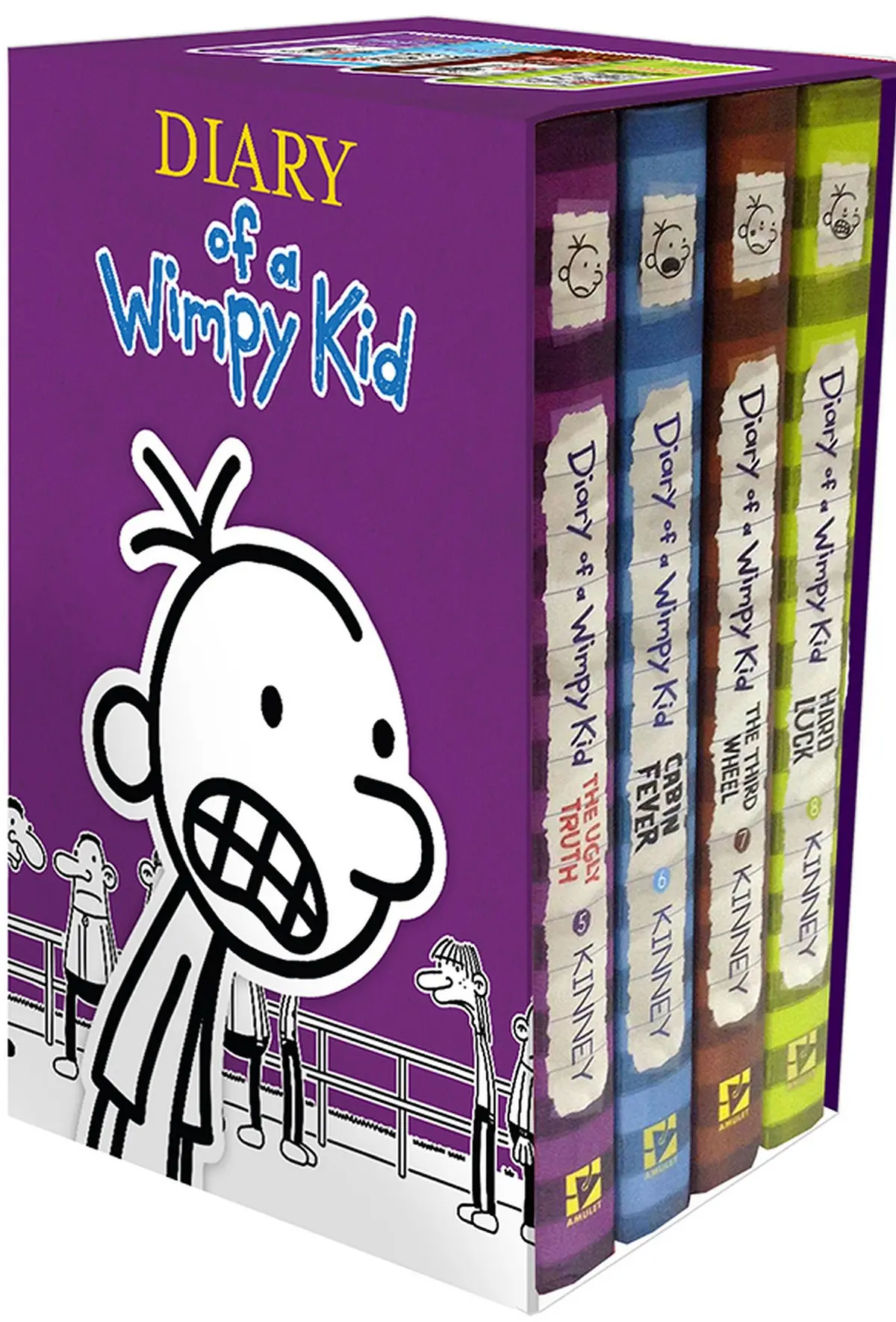 Diary Of A Wimpy Kid Box Set: Books 5-8 Hardcover Collection 1