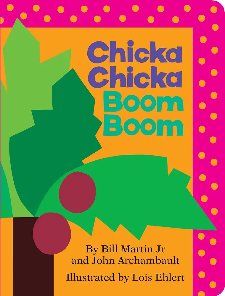 Chicka Chicka Boom Boom Vibrant Alphabet Board Book 1