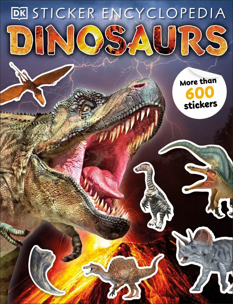 Dinosaurs Sticker Encyclopedia - Interactive Sticker Book By Dk 1
