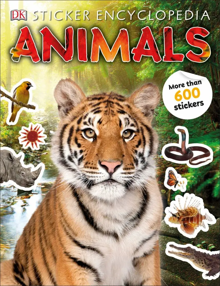 Sticker Encyclopedia Animals: Over 600 Reusable Stickers 1