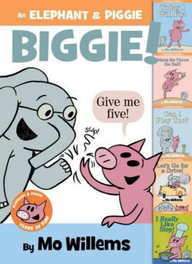 Elephant & Piggie Biggie! Volume 1 - 5 Book Collection Set 1