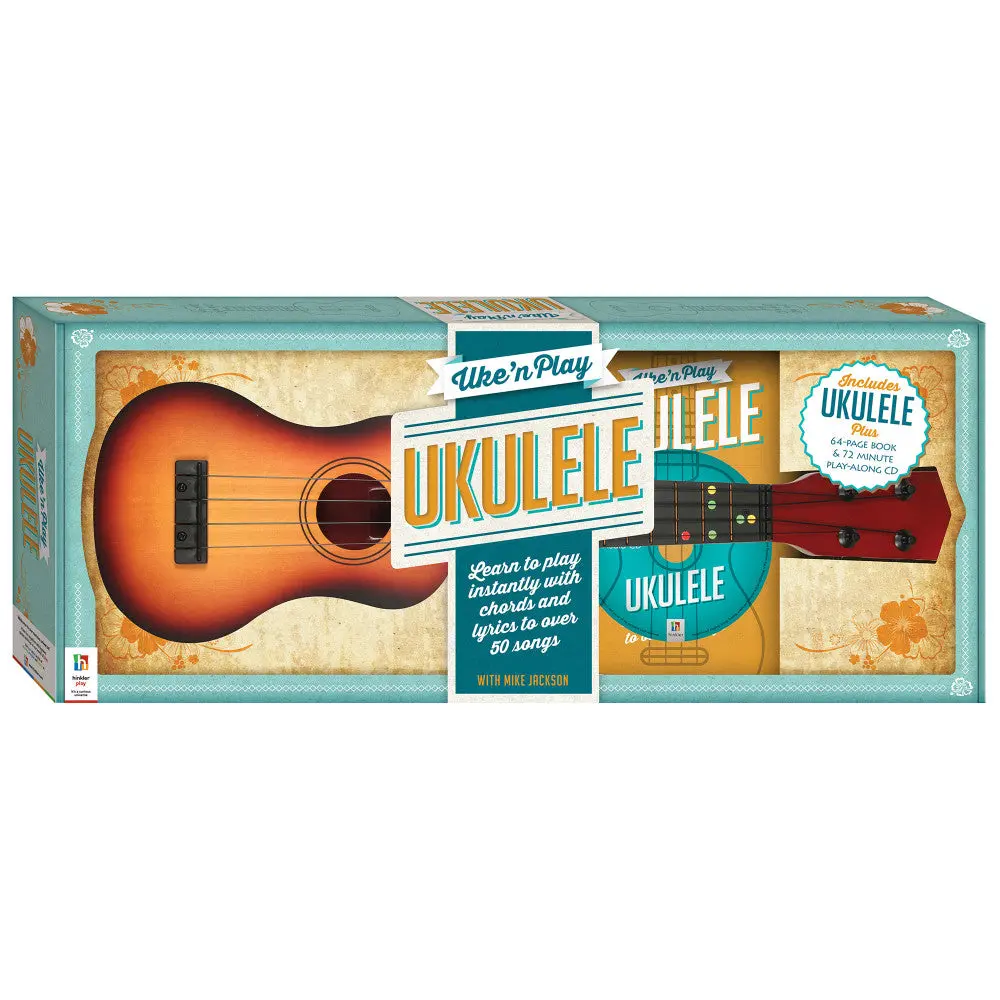 Uke'n Play: Complete Ukulele Beginner Kit With Instructional Book And Cd 1