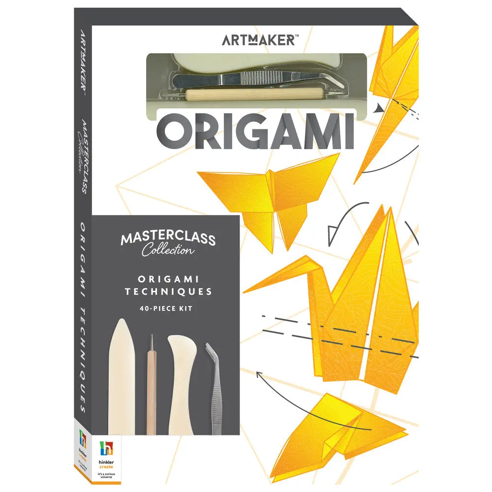 Art Maker Masterclass Origami Techniques Kit - Comprehensive Paper Folding Set 1