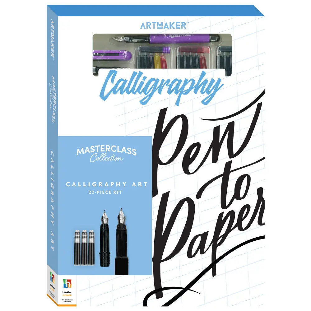 Art Maker Masterclass Calligraphy And Hand Lettering Kit 1