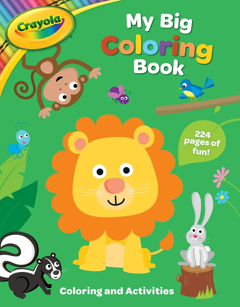 Crayola My Big Coloring Book - 224 Page Giant Art Adventure 1