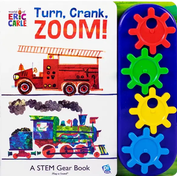 Turn Crank Zoom: Eric Carle’S Interactive Sound Book 1