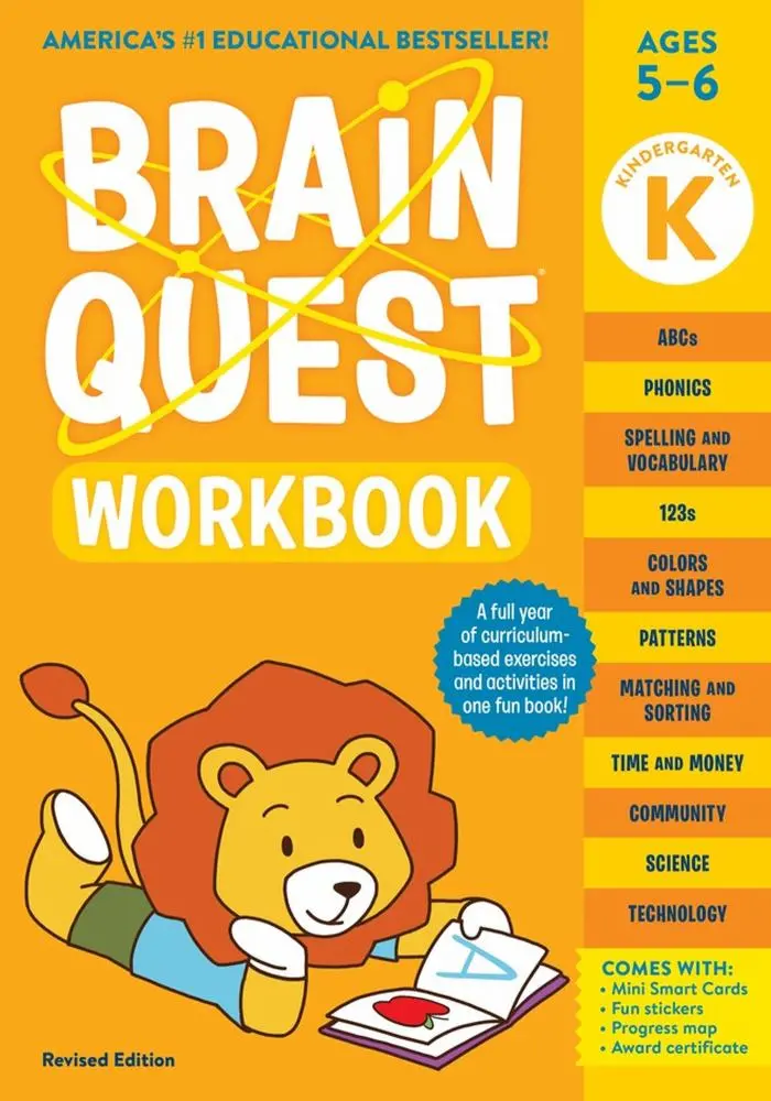 Brain Quest Kindergarten Workbook - Revised Edition 1