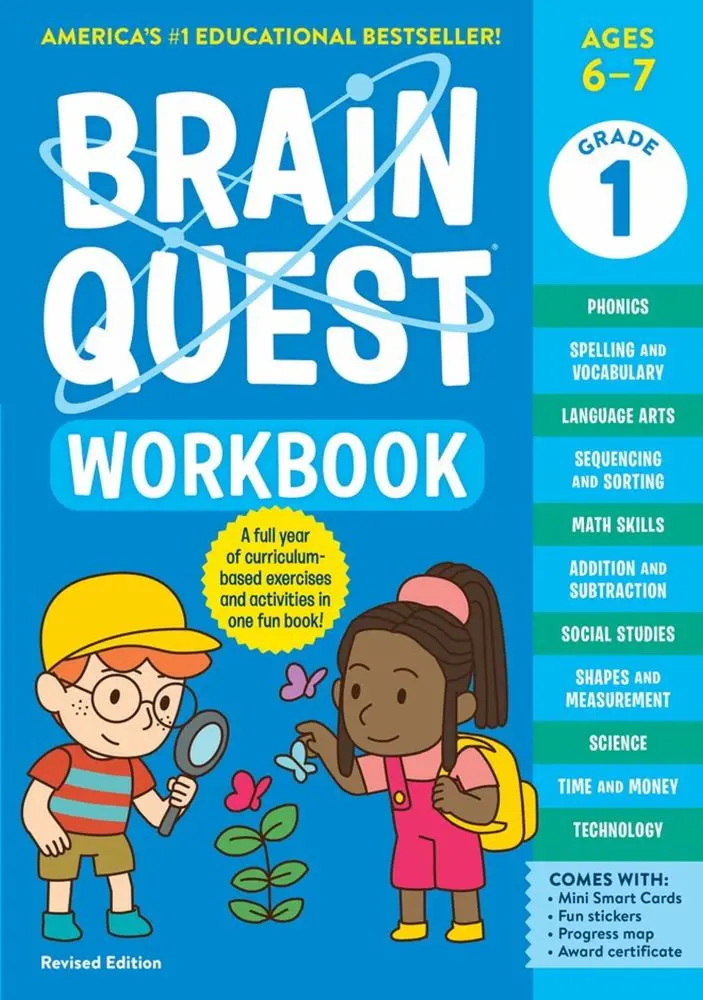 Brain Quest 1St Grade Workbook - Revised Edition 1
