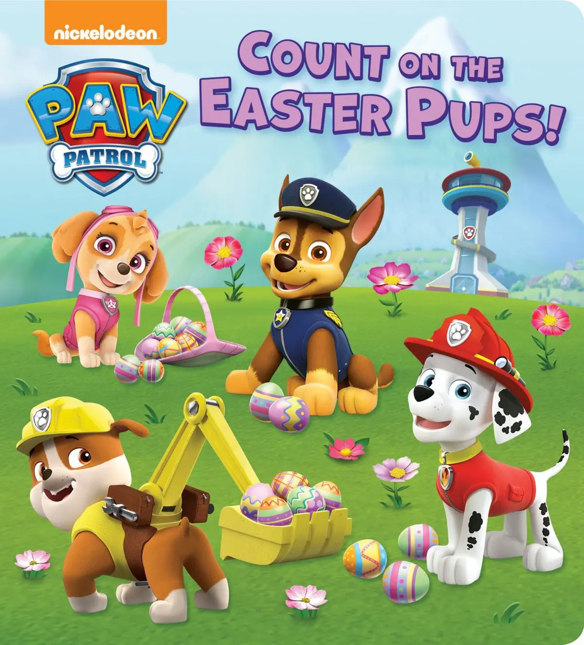 Paw Patrol Count On The Easter Pups Glittery Board Book 1