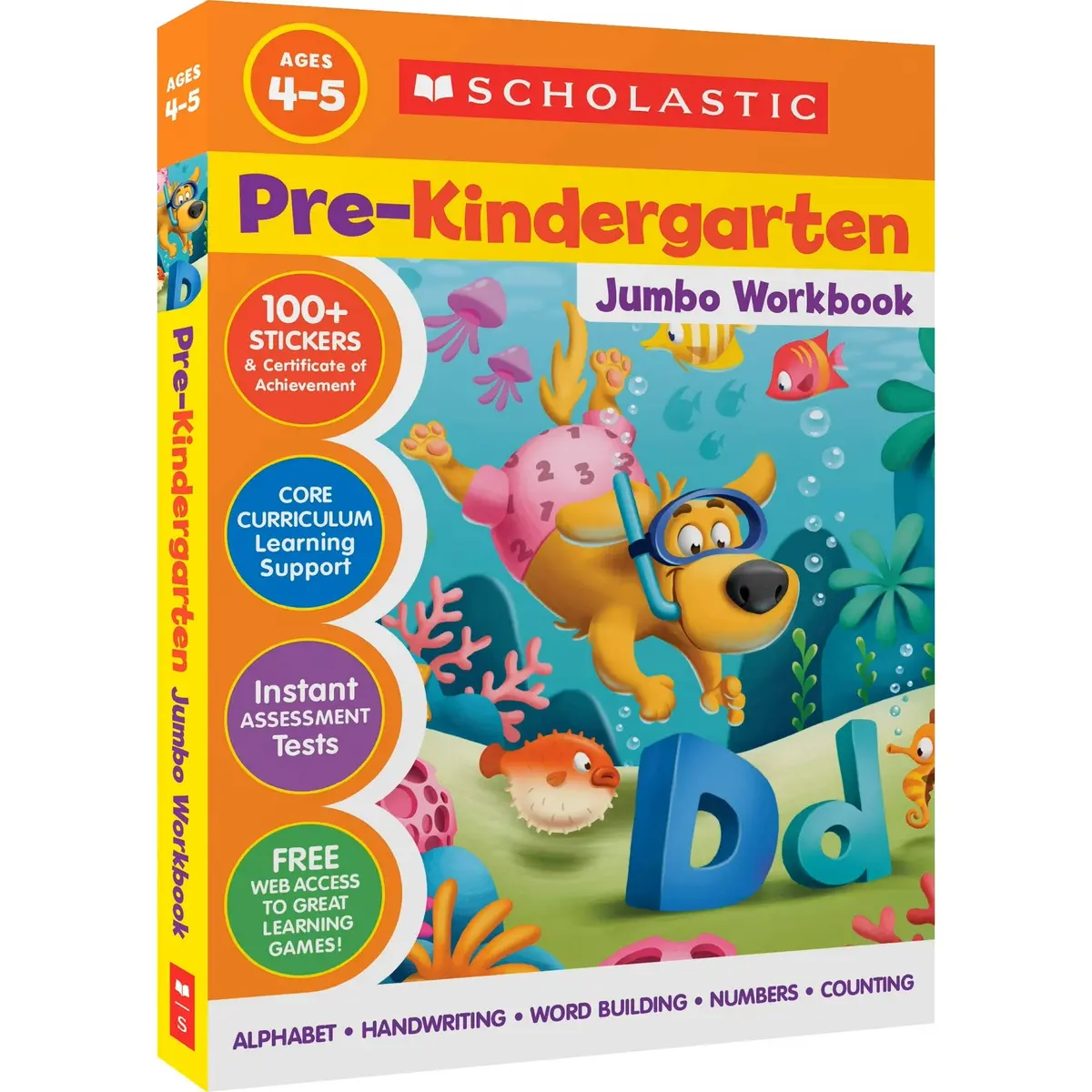 Scholastic Pre-K Jumbo Workbook: Ultimate Early Learning Activities 1