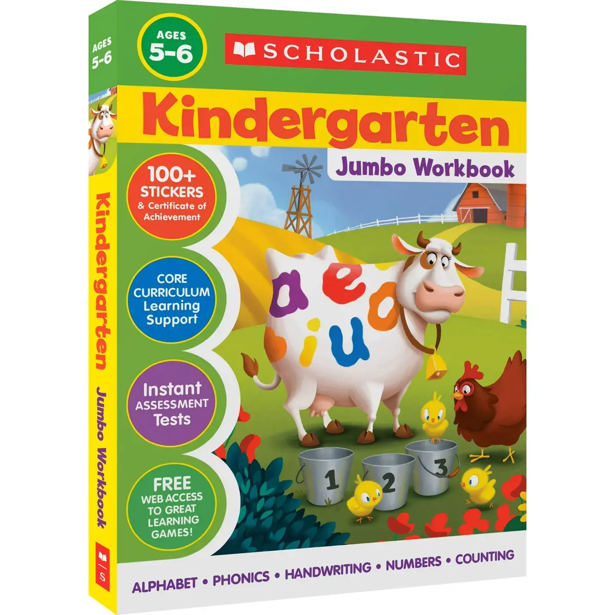 Scholastic Kindergarten Jumbo Workbook - Essential Early Learning 1