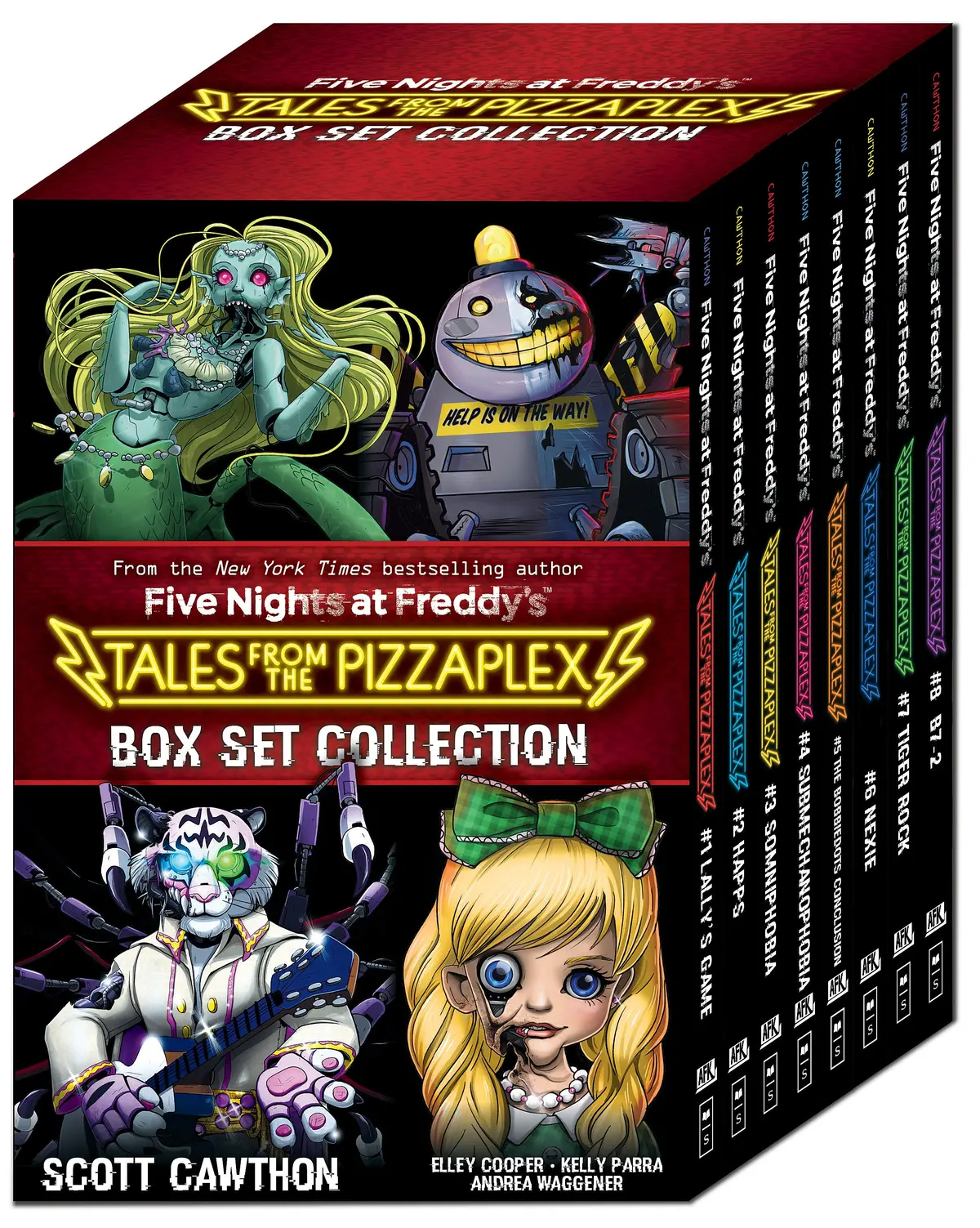 Tales From The Pizzaplex 8-Book Box Set - Five Nights At Freddy's Series 1