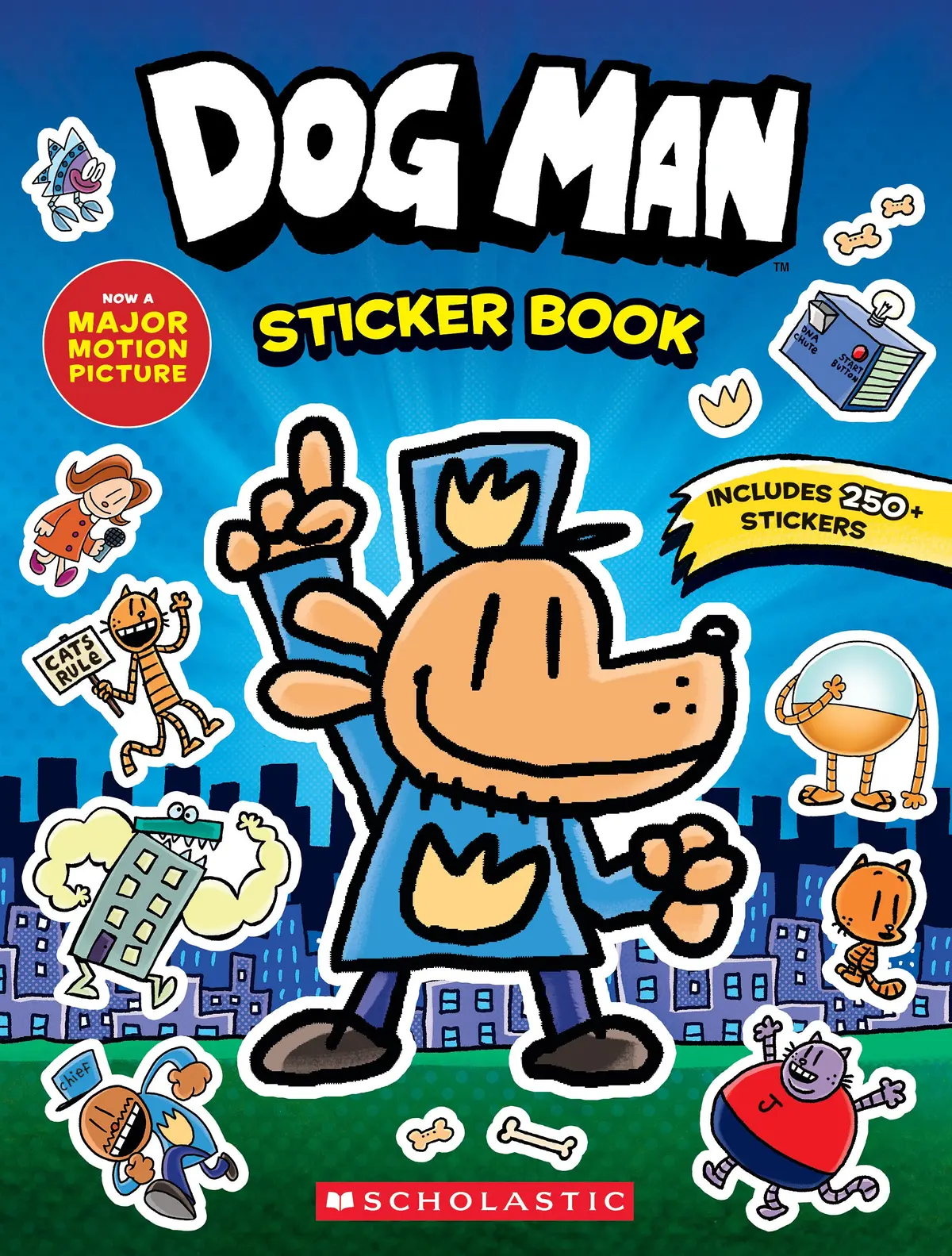 Dog Man Movie Sticker Adventure Activity Book 1