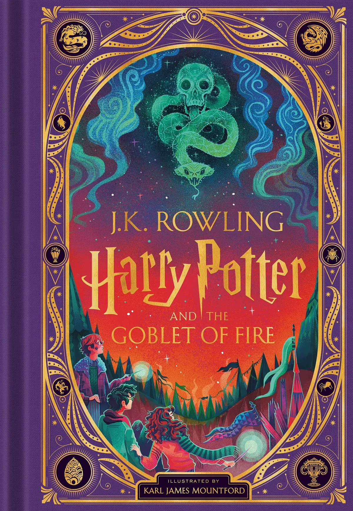 Harry Potter And The Goblet Of Fire Interactive Illustrated Edition - Hardcover 1