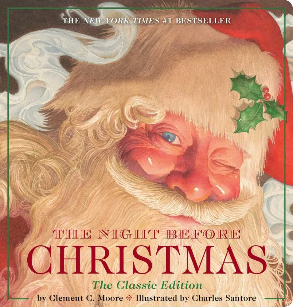 Clement C. Moore's 'Twas The Night Before Christmas Padded Board Book 1