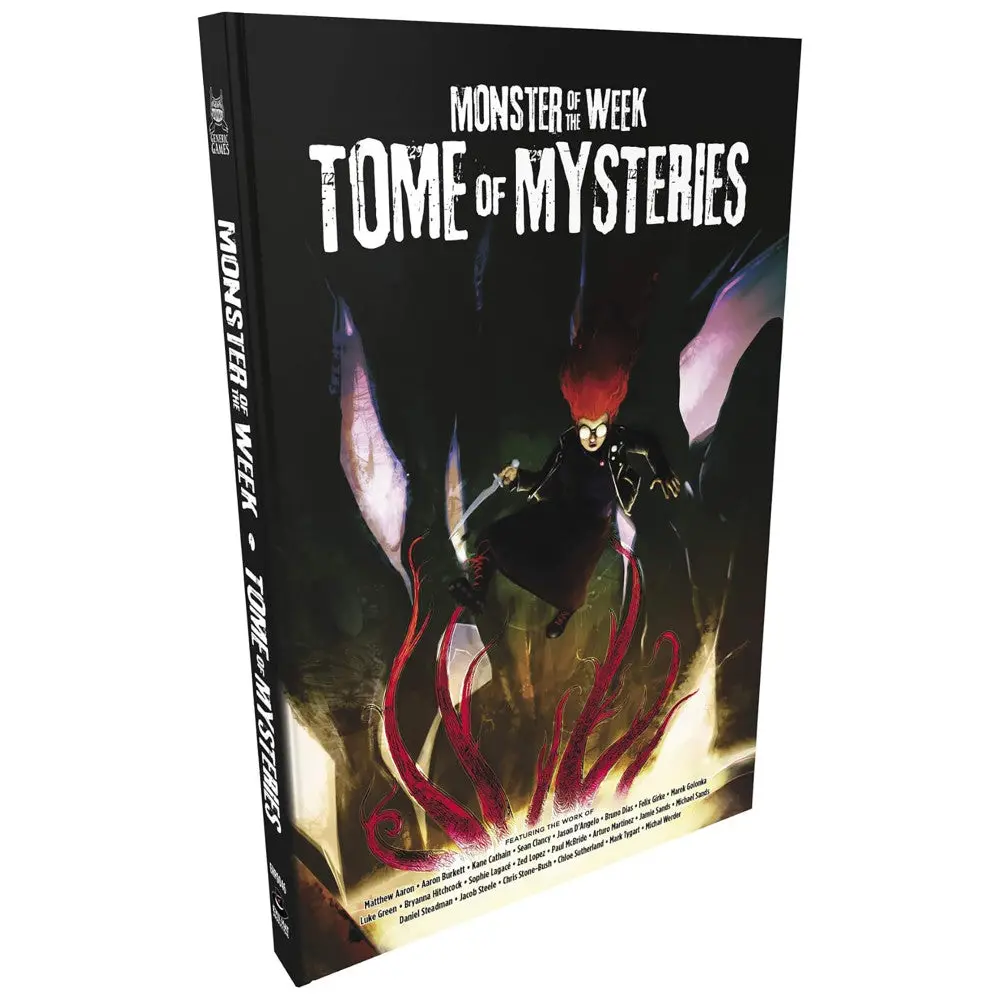 Evil Hat: Monster Of The Week: Tome Of Mysteries - Hardcover Rpg Supplement 1