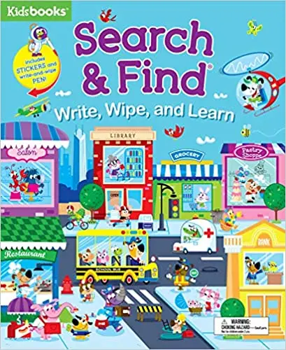 Ultimate Search & Find Adventure Interactive Book 1