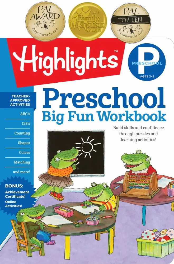 Highlights Preschool Big Fun Activity Workbook 1