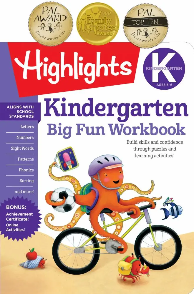 Highlights Big Fun Kindergarten Activities Workbook 1