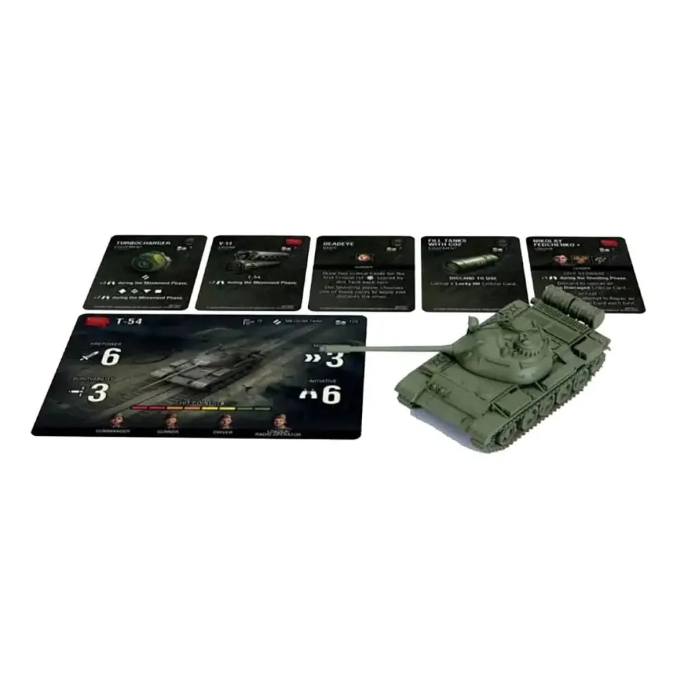 World Of Tanks: Soviet T-54 Medium Tank Expansion - Miniatures Game 1