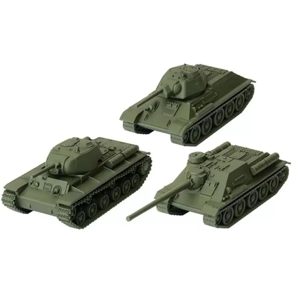 World Of Tanks: U.S.S.R. Tank Platoon Expansion - Miniatures Game 1