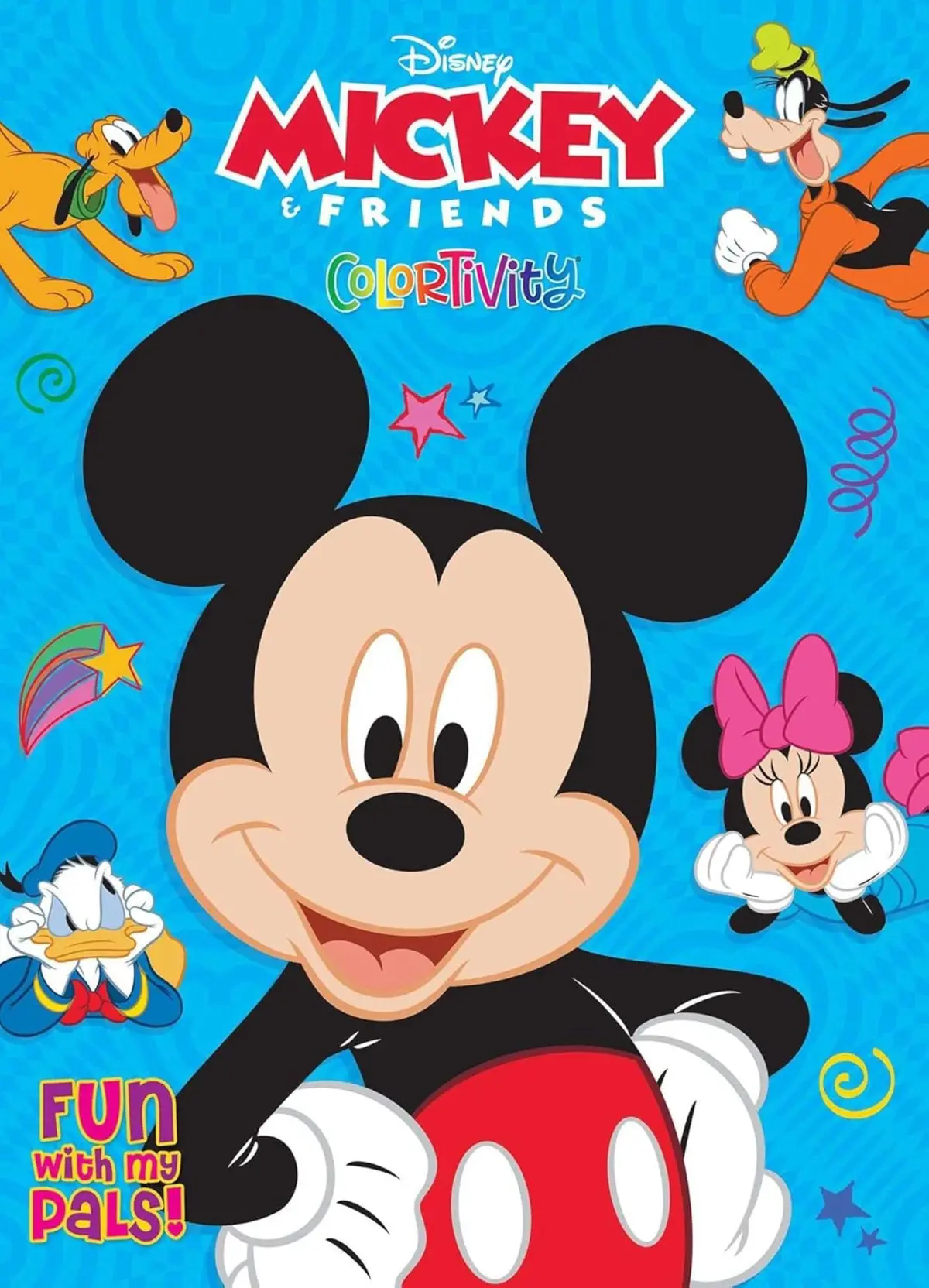 Disney Mickey And Friends Colortivity Adventure Coloring Book 1