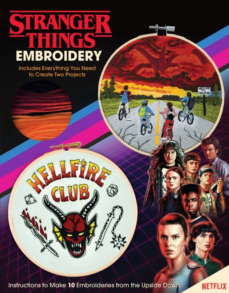 Stranger Things Embroidery Kit - Complete Diy Crafting Set 1