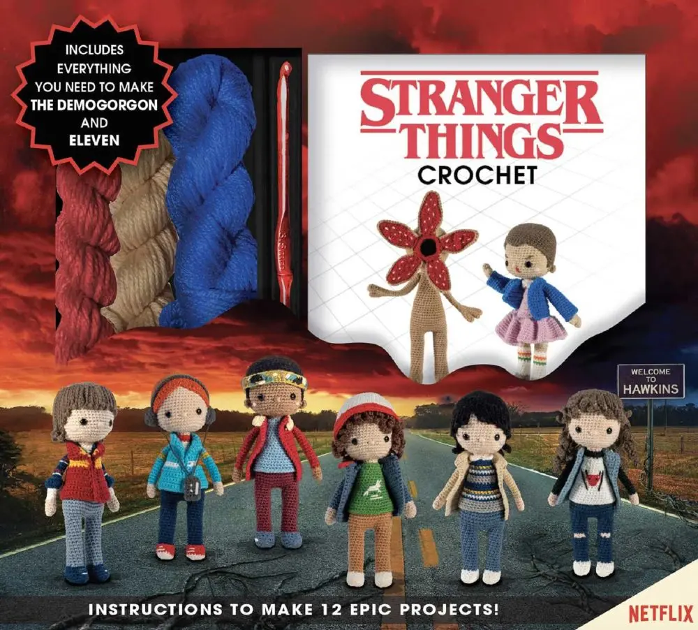 Stranger Things 12-Crochet Projects Kit - Character Crafting Set 1