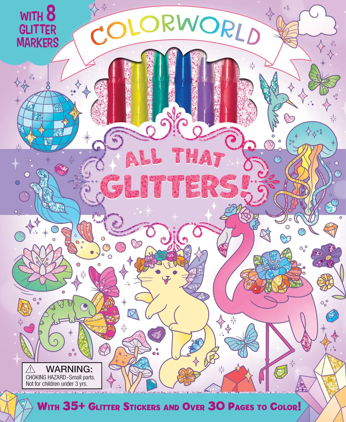 Colorworld: All That Glitters! Coloring Kit - Glitter Edition 1