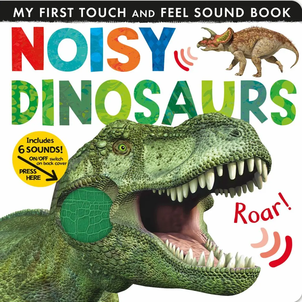 Interactive Noisy Dinosaurs Sound Board Book 1