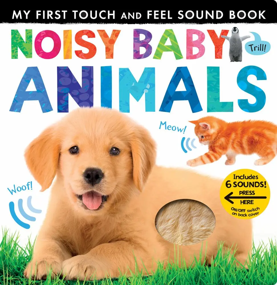 Patricia Hegarty's Noisy Baby Animals Interactive Board Book 1