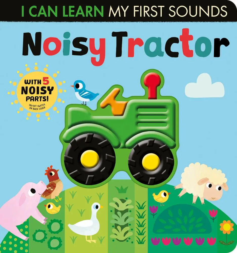 I Can Learn! Series Noisy Tractor Interactive Sound Book 1