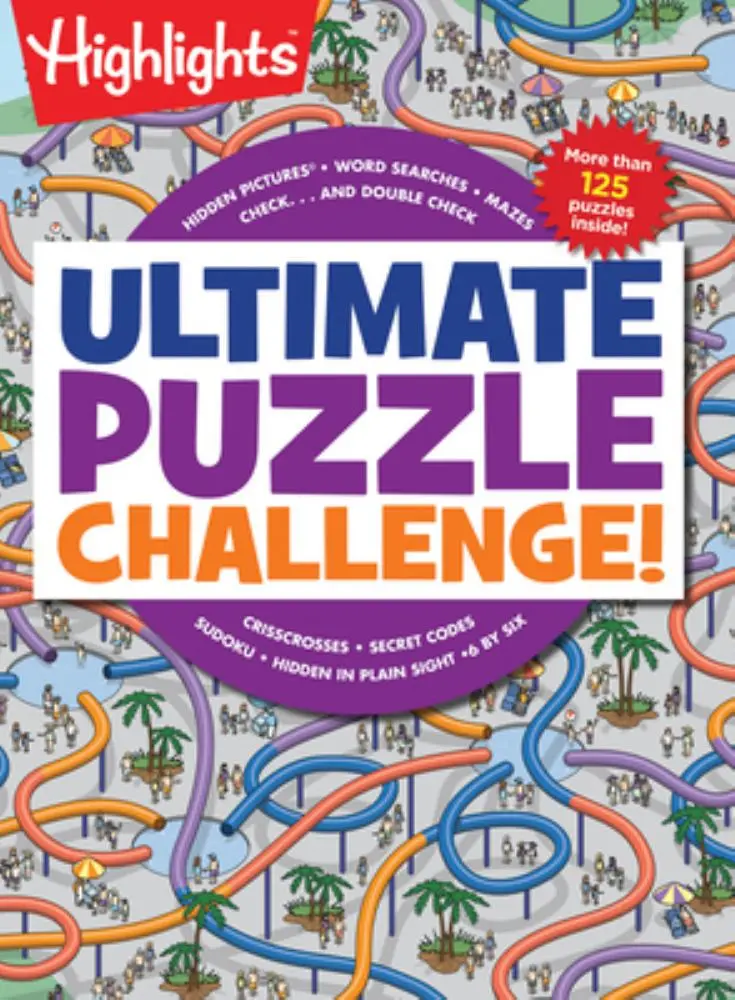 Highlights Ultimate Puzzle Challenge - 256-Page Brain-Teaser Book 1