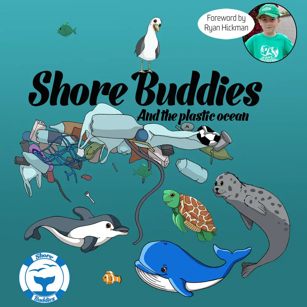 Shore Buddies & The Plastic Ocean: Children's Hardcover Picture Book 1