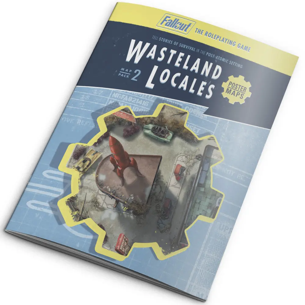 Modiphius Entertainment Fallout Rpg Map Pack 2: Wasteland Locales 1