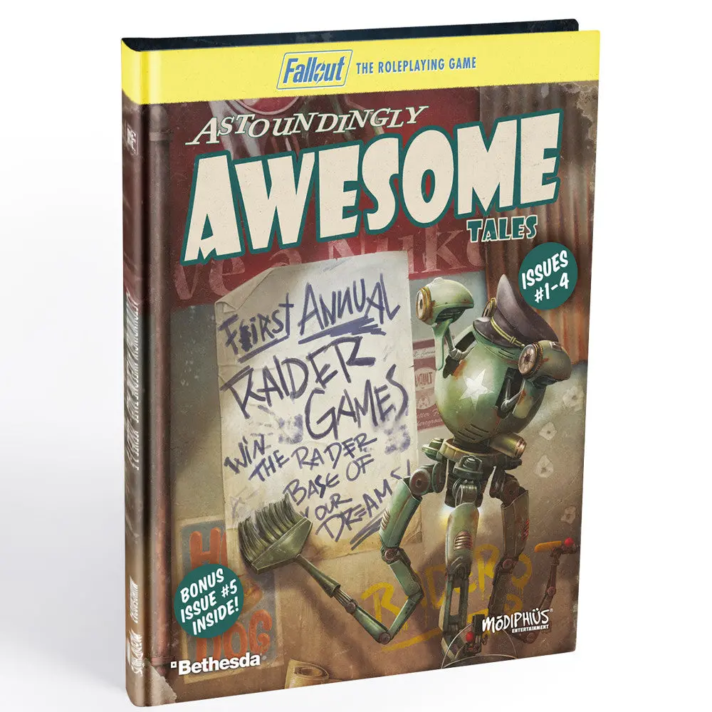 Modiphius Entertainment Fallout Rpg: Astoundingly Awesome Tales 1