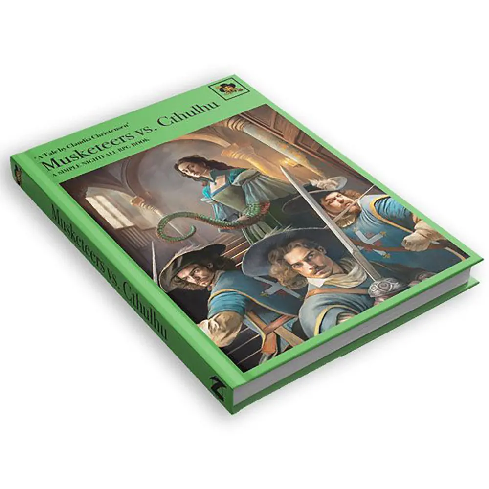 Musketeers Vs. Cthulhu Hardcover Rpg Adventure Book 1