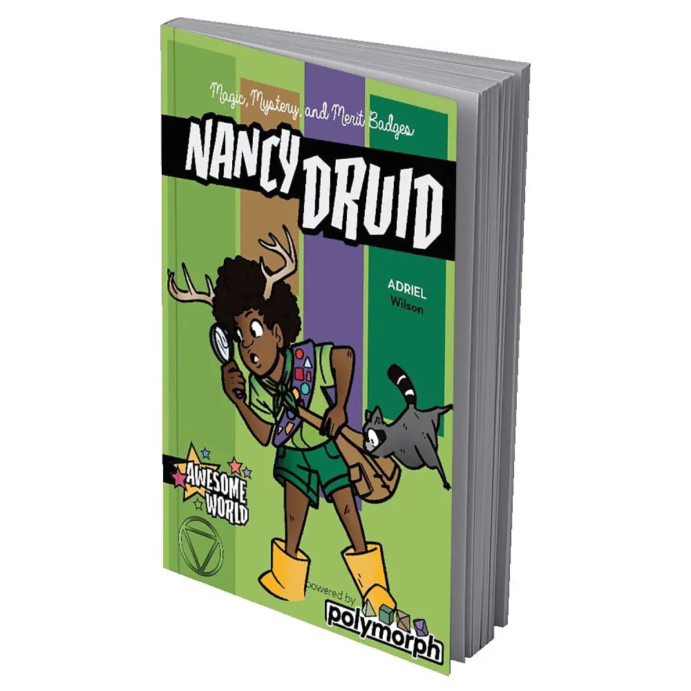 Nancy Druid: Mystical Detective - Softcover Rpg Book For Ages 6+ 1