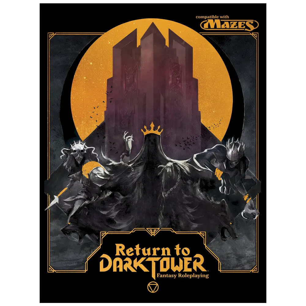 Return To Dark Tower - Deluxe Edition Fantasy Rpg Hardcover Book 1