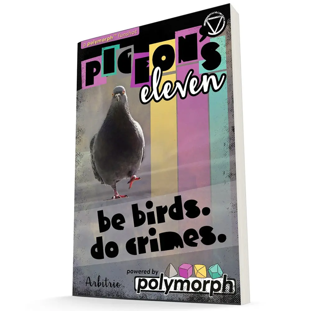 Pigeon's Eleven Narrative Rpg Heist Game By 9Th Level Games, Ages 13+ 1