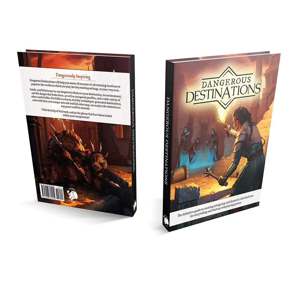 Nord Games: Dangerous Destinations - 5E Rpg Hardcover Supplement 2