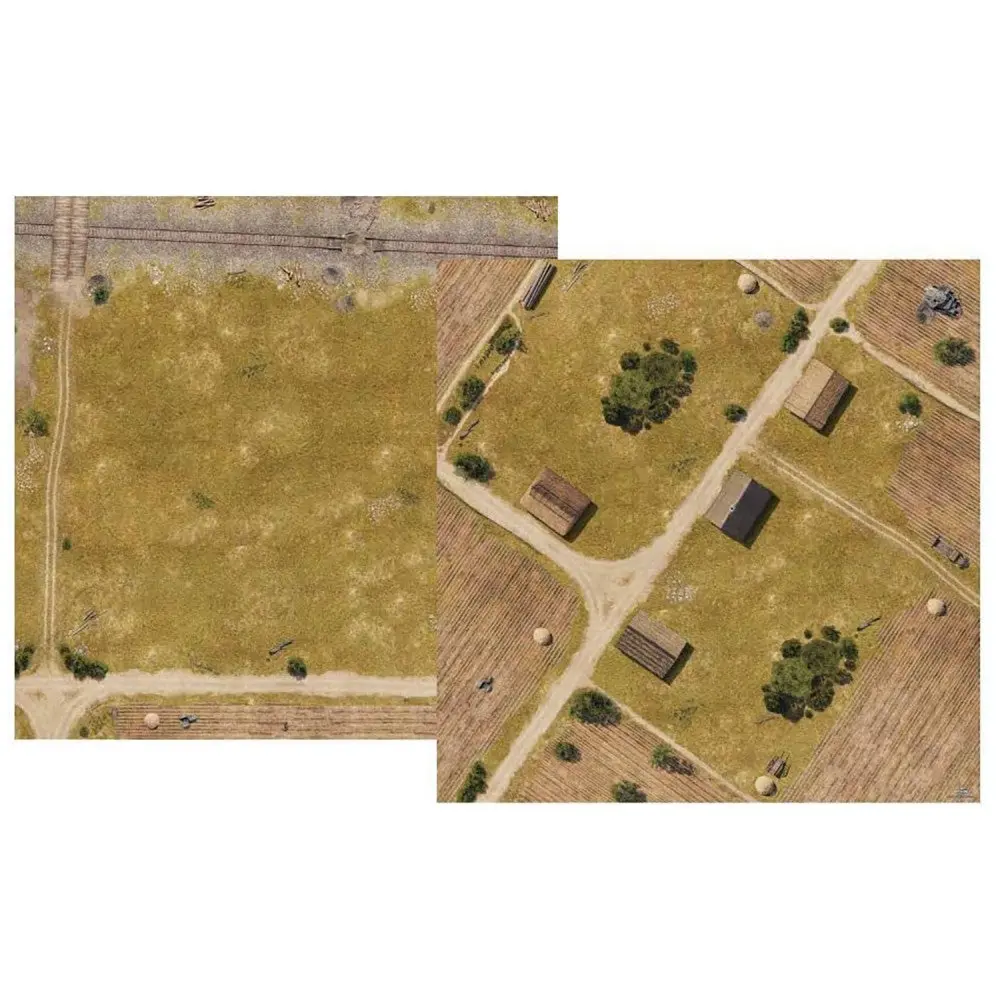 World Of Tanks Prokhorovka 36"X36" Double-Sided Neoprene Game Mat 1