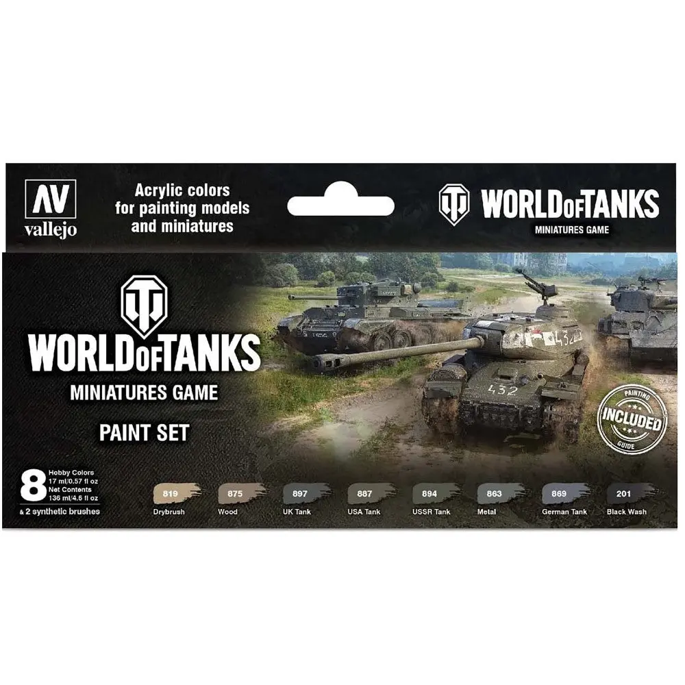 Gale Force Nine World Of Tanks Miniatures Game Paint Set 1