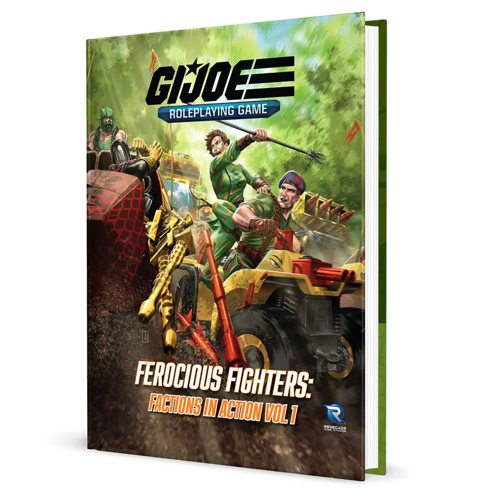 Renegade Games Studios G.I. Joe Rpg Ferocious Fighters Sourcebook 1